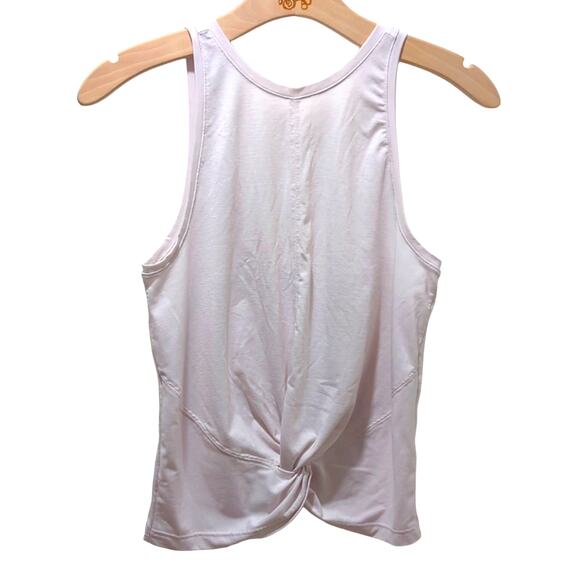 Athleta Tops - Athleta Essence Tank in Rosario Pink Twist Front High Neck Women's Size XS